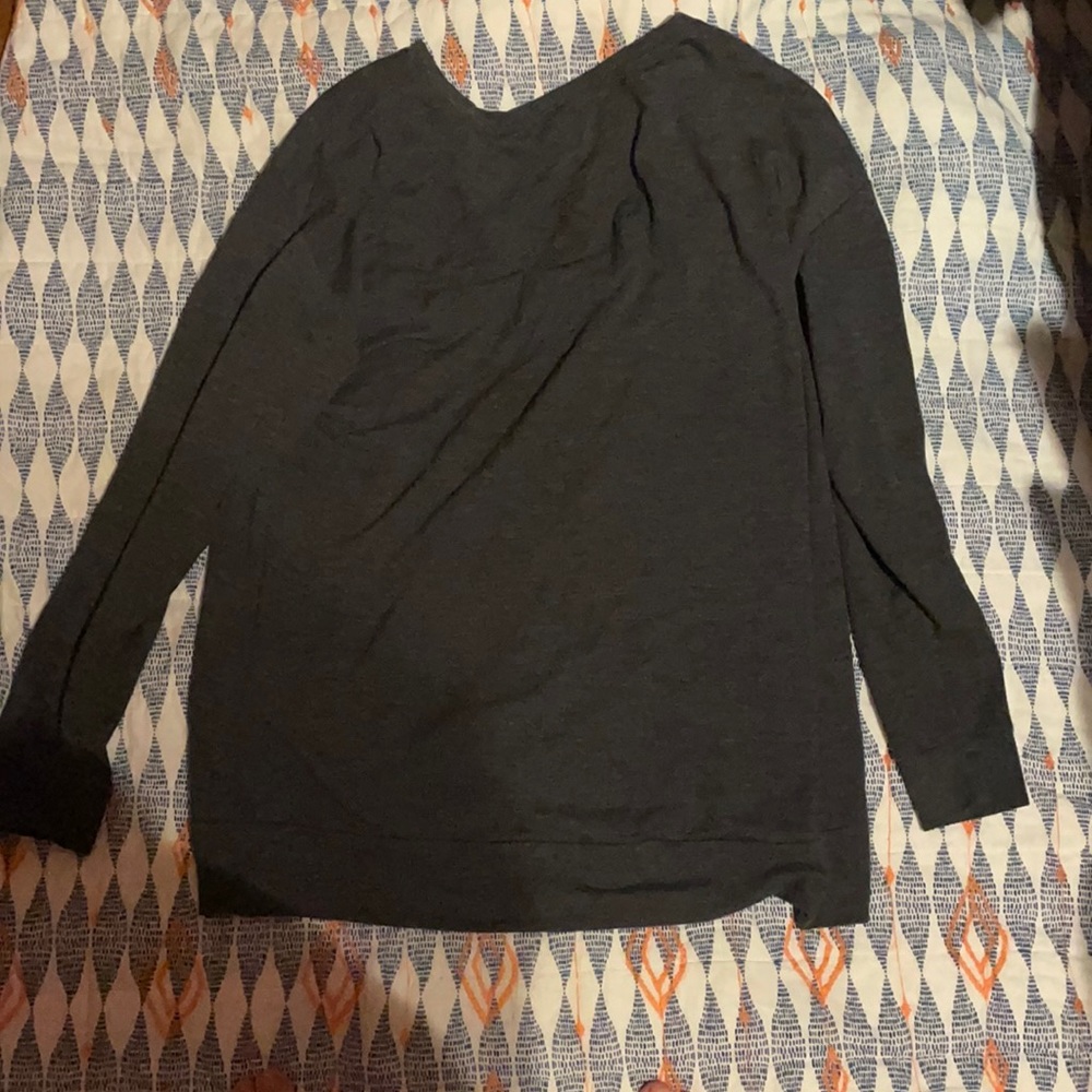 Comfy, grey, sleep shirt